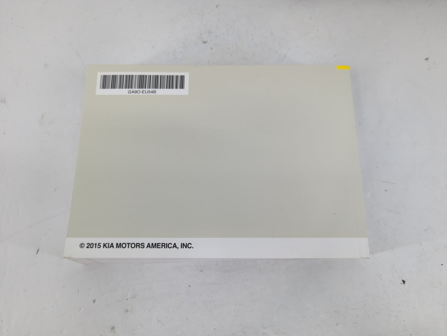 2016 Kia Sedona Owners Manual Book Guide P/N:GA9O-EU54B OEM Used Auto Parts