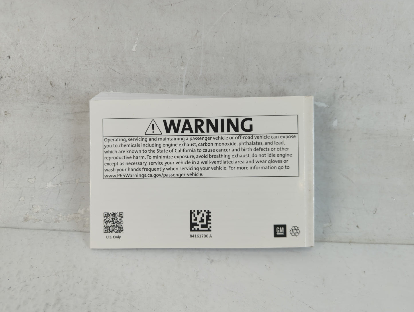 2019 Chevrolet Silverado 1500 Owners Manual Book Guide P/N:84161700 OEM Used Auto Parts