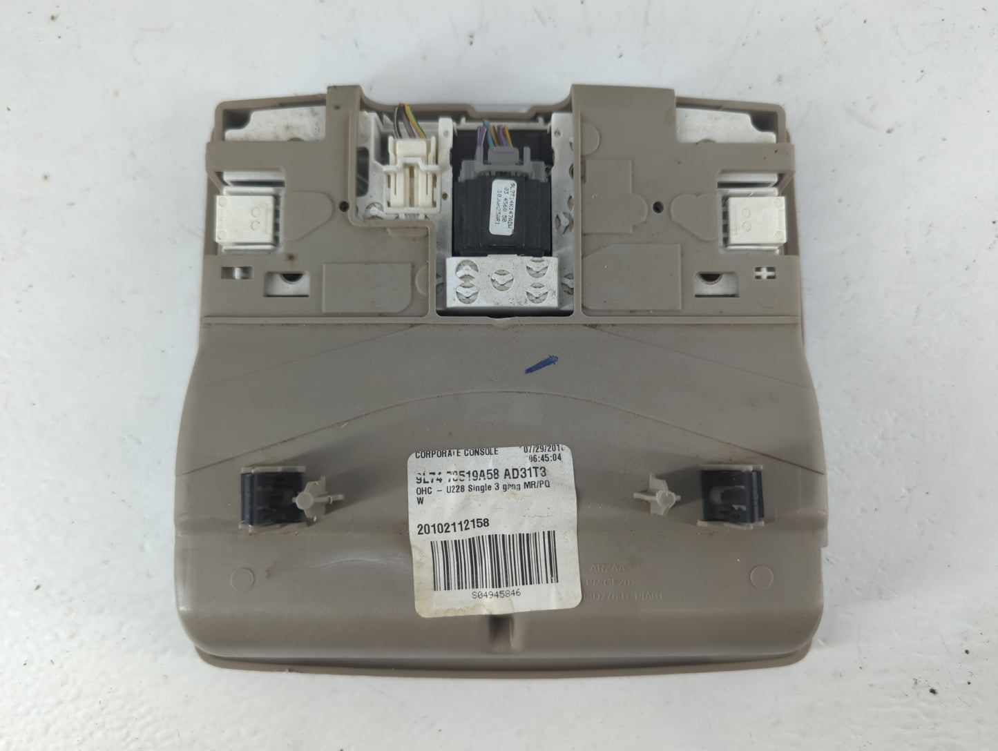 2009-2010 Lincoln Navigator Overhead Roof Console Interior Dome Light