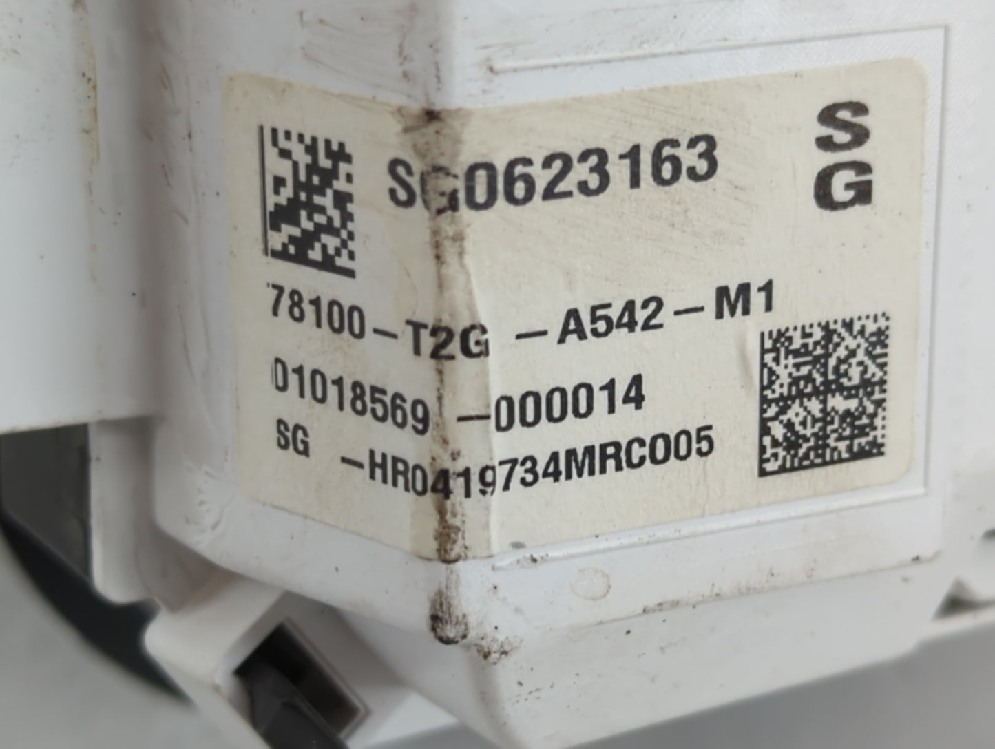 2017 Honda Accord Instrument Cluster Speedometer Gauges P/N:78100-T2G-A542-M1 Fits OEM Used Auto Parts