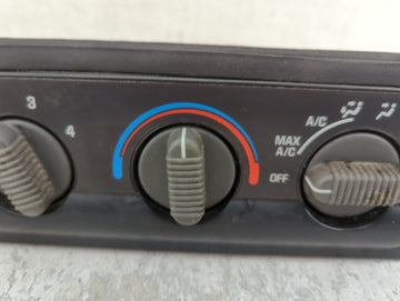 0 Chevrolet Blazer S10/jimmy S15 Climate Control Module Temperature AC/Heater Replacement Fits OEM Used Auto Parts