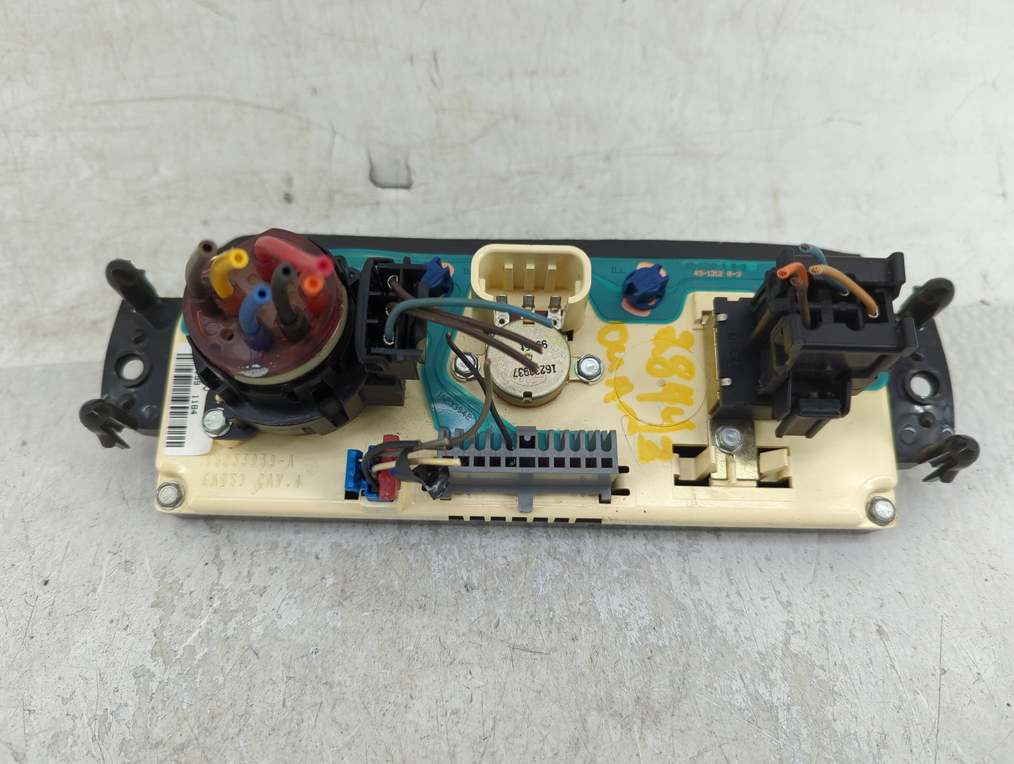 0 Chevrolet Blazer S10/jimmy S15 Climate Control Module Temperature AC/Heater Replacement Fits OEM Used Auto Parts - Oemused