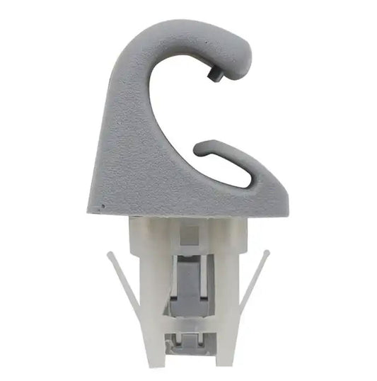 Toyota Hook Holder Clip Bracket Hanger Driver or Passenger Sun Visor Shade Replacement Roof Attachment Gray