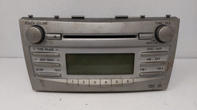 2010-2011 Toyota Camry Radio AM FM Cd Player Receiver Replacement P/N:86120-06480 86120-06480 Fits 2010 2011 OEM Used Auto Parts - Oemusedautoparts1.com