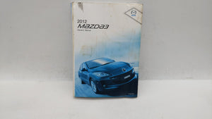 2012 Mazda 3 Owners Manual Book Guide OEM Used Auto Parts - Oemusedautoparts1.com