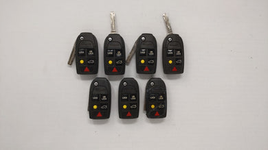 Lot Of 7 Volvo Keyless Entry Remote Fob Mixed Fcc Ids Mixed Part Numbers - Oemusedautoparts1.com