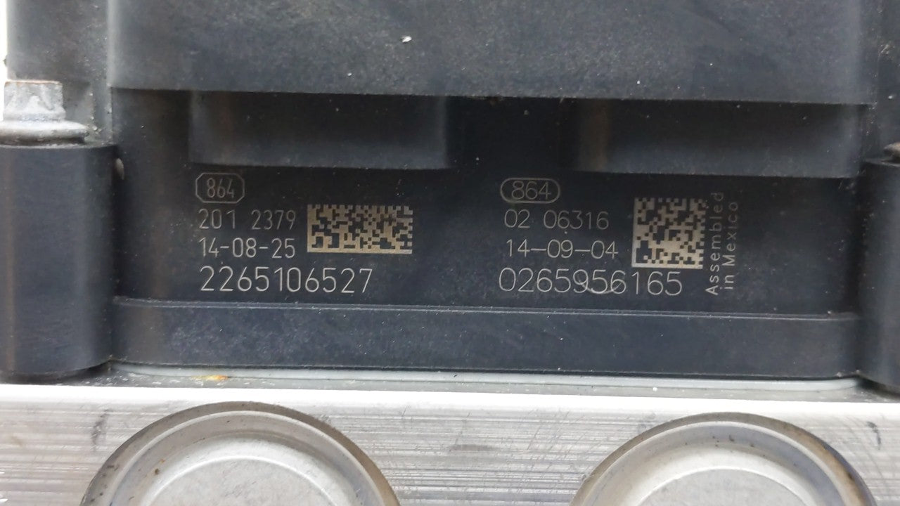2013-2015 Nissan Altima Abs Pump Control Module 262012 - Oemusedautoparts1.com