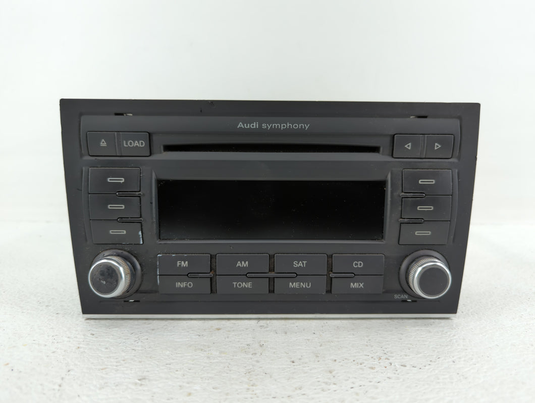 2008 Audi A4 Radio AM FM Cd Player Receiver Replacement P/N:8E0 035 192 J 8E0 035 195 AF Fits OEM Used Auto Parts