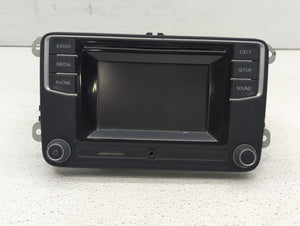 2016-2017 Volkswagen Jetta Radio AM FM Cd Player Receiver Replacement P/N:561035150 E1110R-048667 Fits 2013 2014 2015 2016 2017 OEM Used Auto Parts