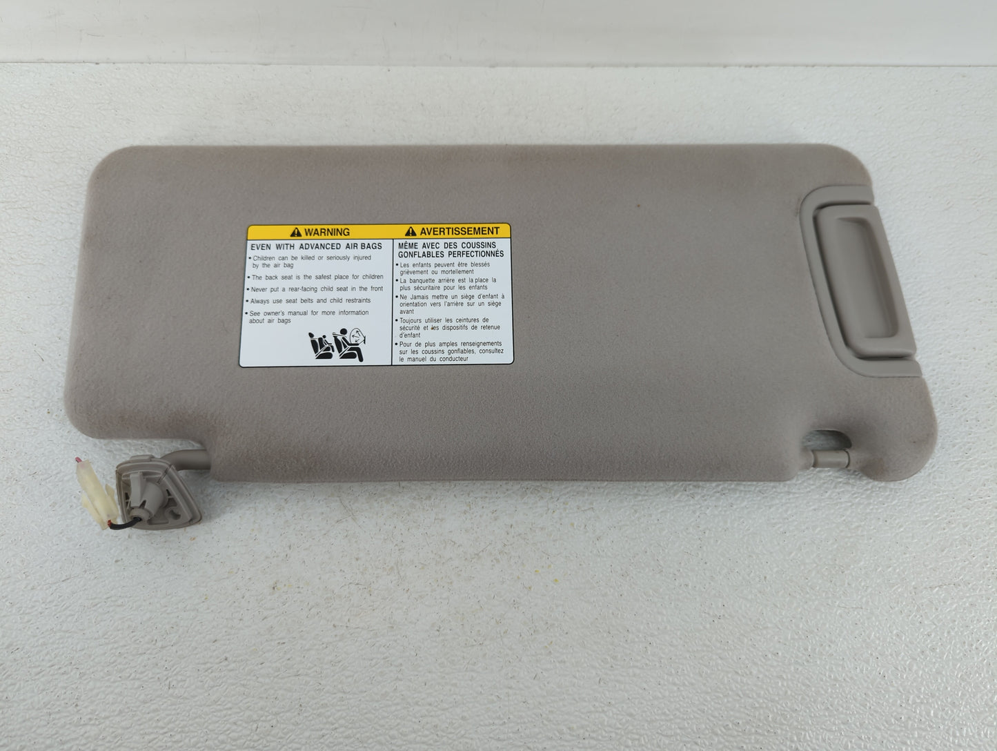 2016 Nissan Quest Sun Visor Replacement Driver Left Mirror Fits 2011 2012 2013 2014 2015 2017 OEM Used Auto Parts - Oemusedautoparts1.com
