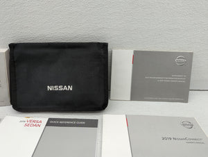 2019 Nissan Versa Owners Manual Book Guide OEM Used Auto Parts