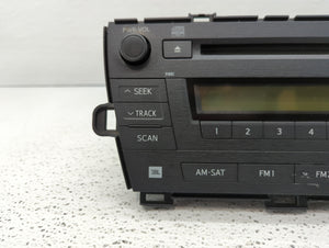 2010-2011 Toyota Prius Radio AM FM Cd Player Receiver Replacement P/N:86120-47370 Fits 2010 2011 OEM Used Auto Parts