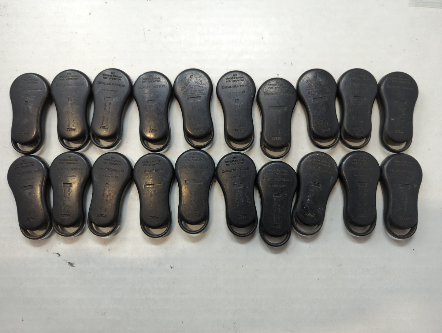 Lot of 20 Dodge Keyless Entry Remote Fob GQ43VT9T | GQ43VTI7T 04759008 | - Oemusedautoparts1.com