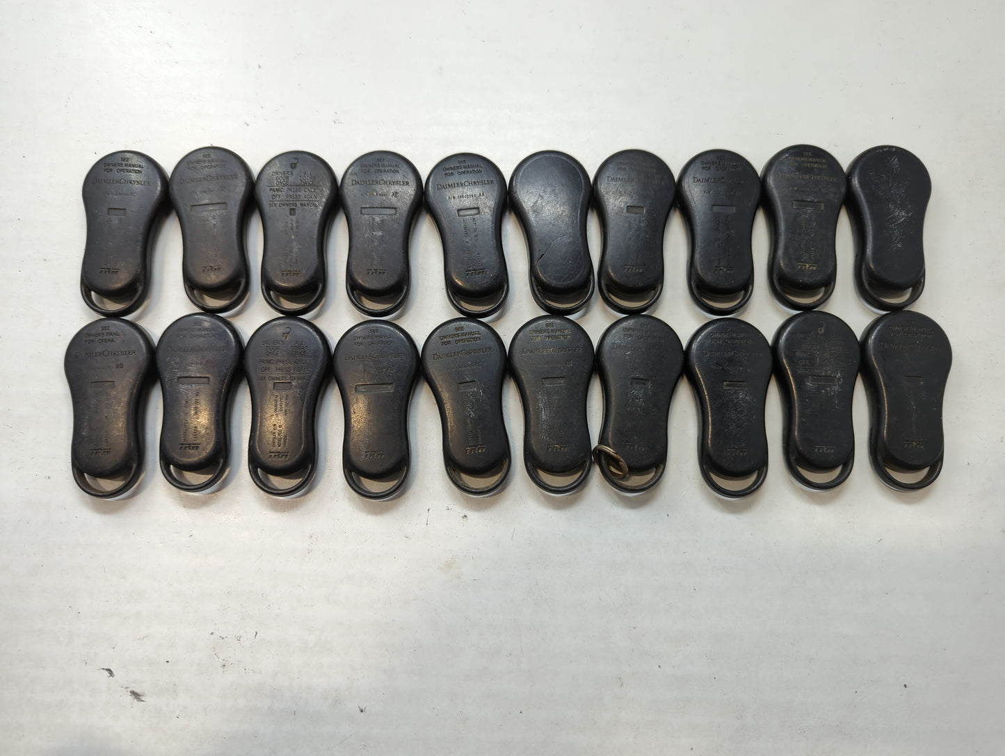 Lot of 20 Dodge Keyless Entry Remote Fob GQ43VT9T | GQ43VTI7T 04759008 | - Oemusedautoparts1.com