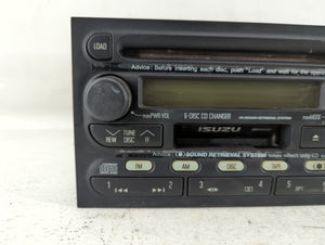 2000-2002 Isuzu Rodeo Radio AM FM Cd Player Receiver Replacement P/N:8-97251-614-1 Fits 2000 2001 2002 OEM Used Auto Parts