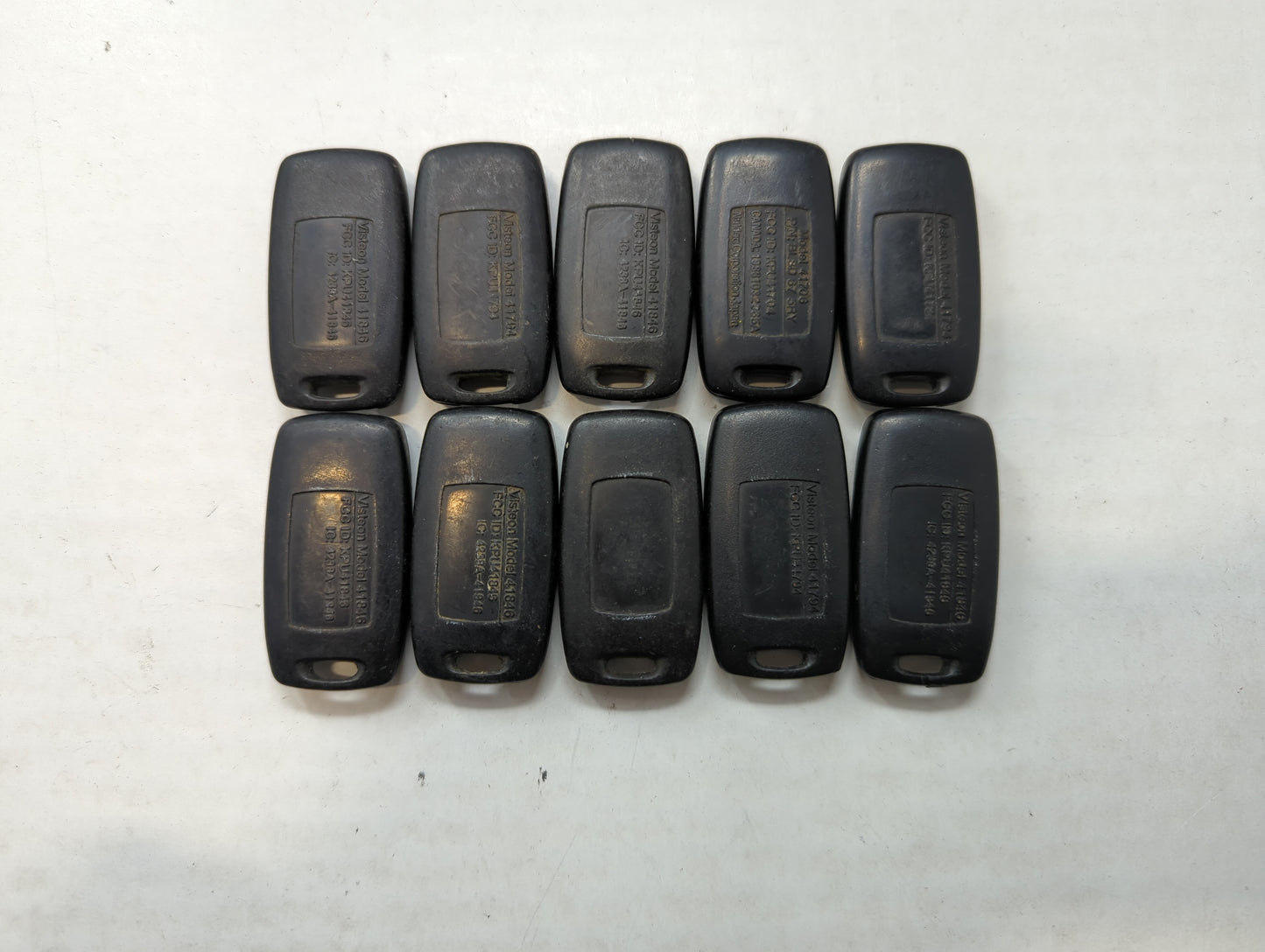 Lot of 10 Mazda Keyless Entry Remote Fob KPU41777 | KPU41048 | KPU41794 - Oemusedautoparts1.com