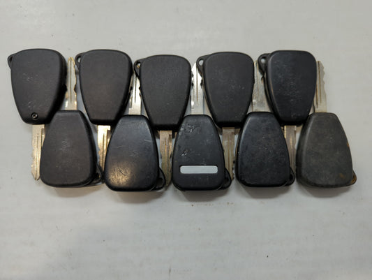Lot of 10 Aftermarket Dodge/chrysler/jeep/ram Keyless Entry Remote Fob