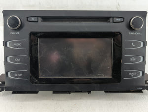 2018-2019 Toyota Highlander Radio AM FM Cd Player Receiver Replacement P/N:86140-0E231 Fits 2018 2019 OEM Used Auto Parts