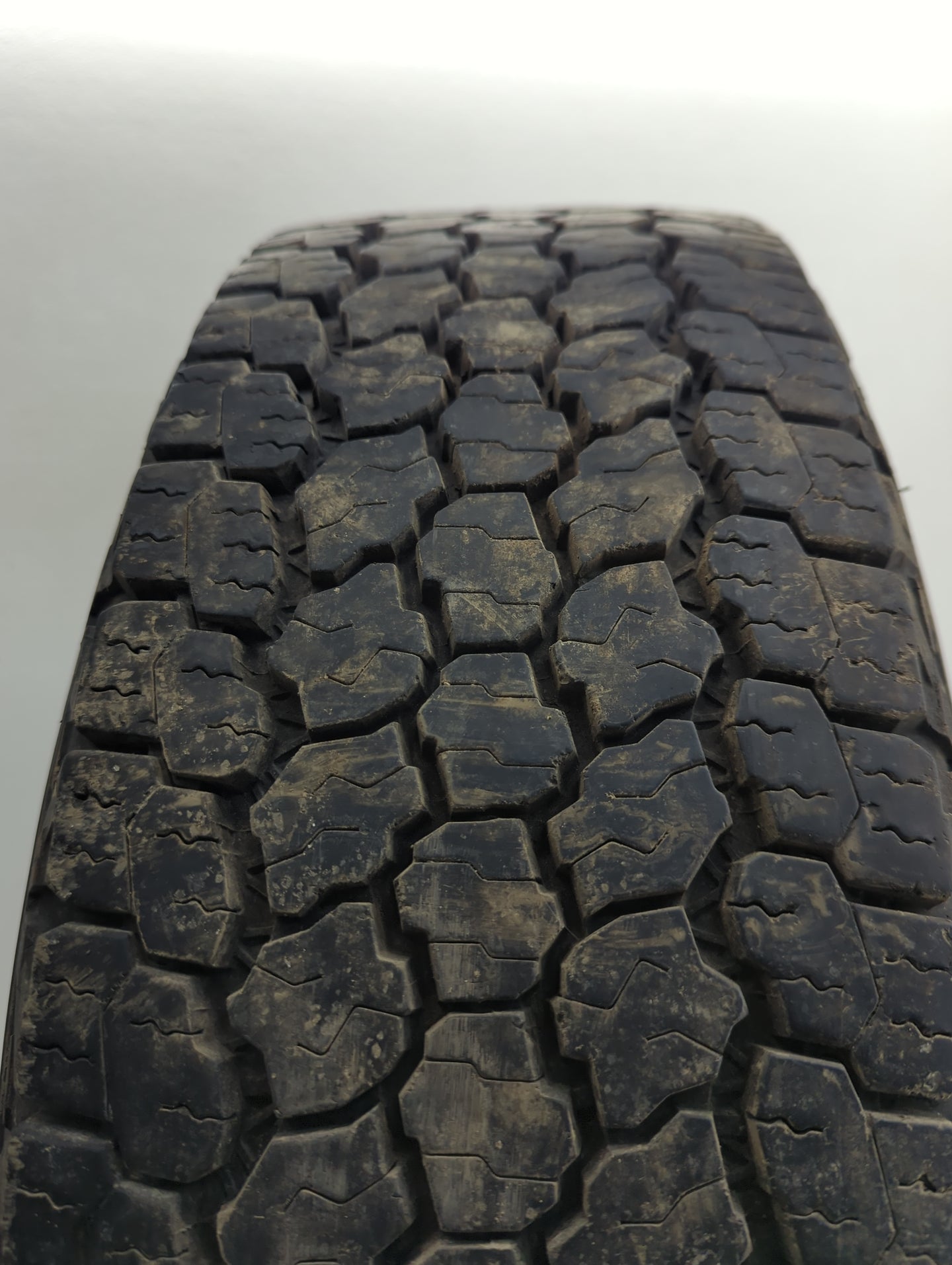 Used Tire LT245/70R17 GOODYEAR WRANGLER 119/116S All Terrain - Tread Depth 10/32 - Oemusedautoparts1.com