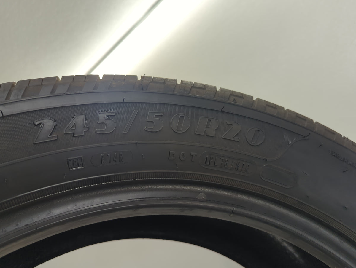 Used Tire 245/50R20 GOODYEAR RELIANT 102V - Tread Depth 10/32 - Oemusedautoparts1.com