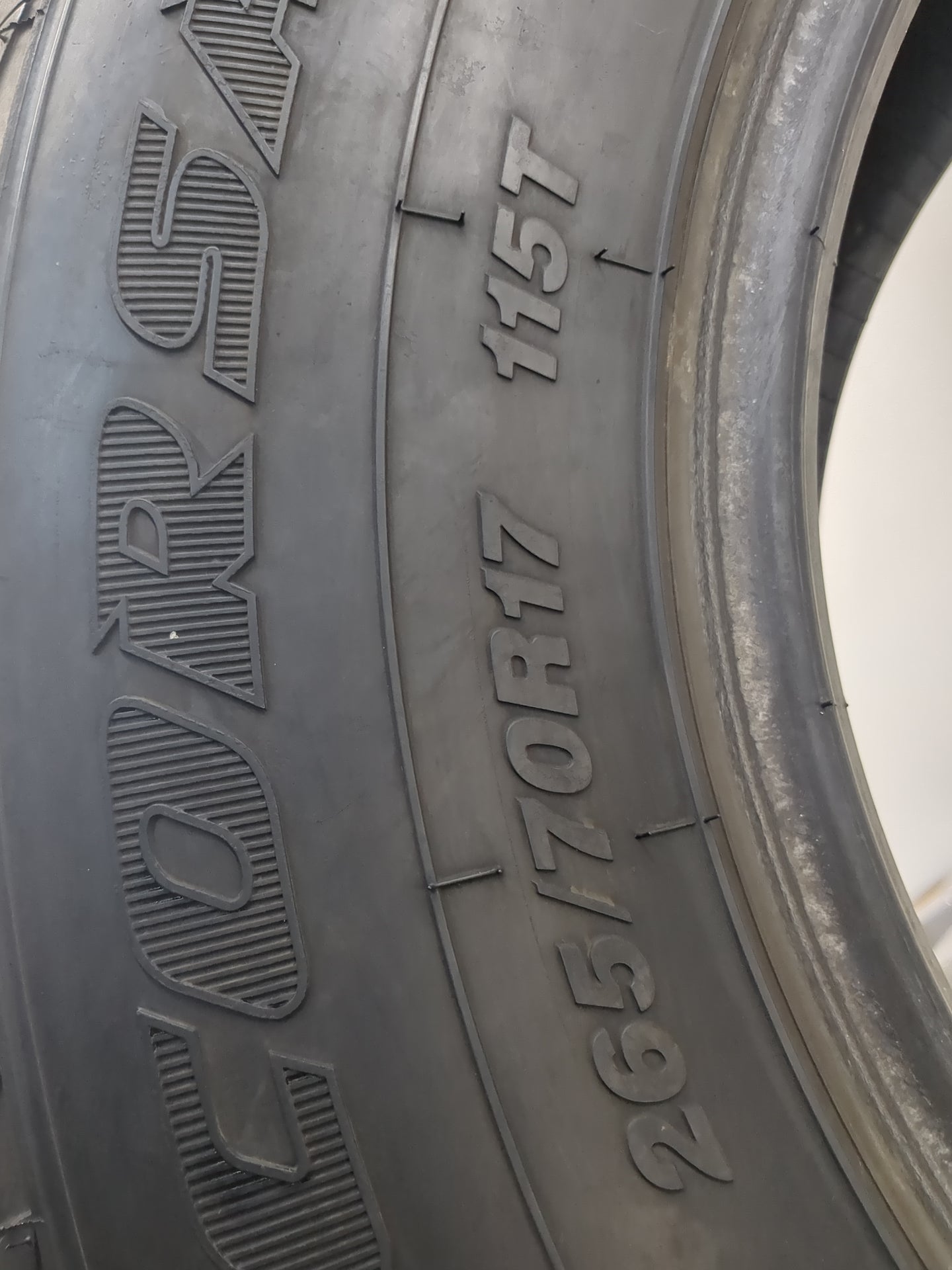 Used Tire 265/70R17 CORSA HIGHWAY TERRAIN PLUS 115T - Tread Depth 7/32 - Oemusedautoparts1.com