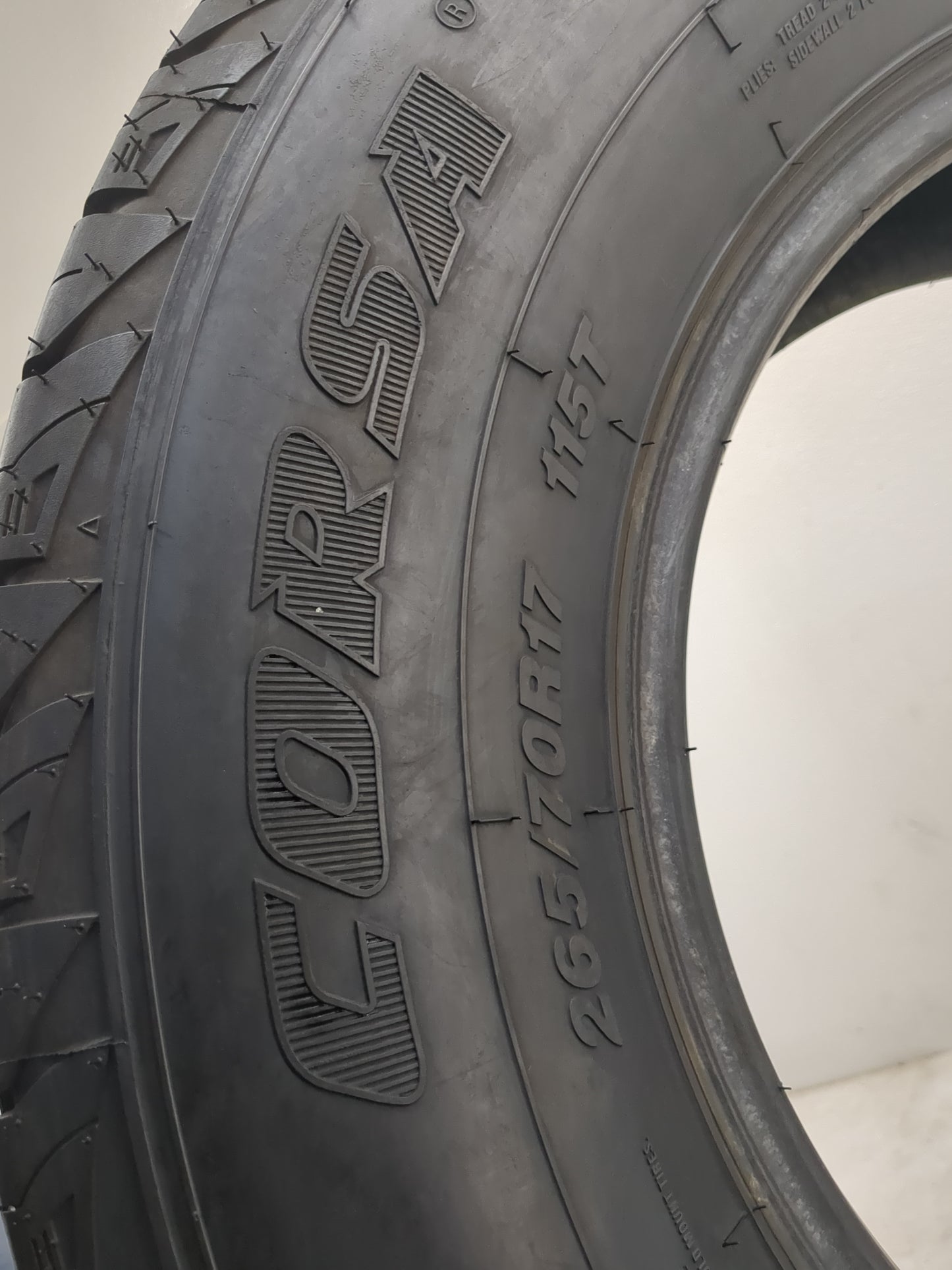 Used Tire 265/70R17 CORSA HIGHWAY TERRAIN PLUS 115T - Tread Depth 7/32 - Oemusedautoparts1.com