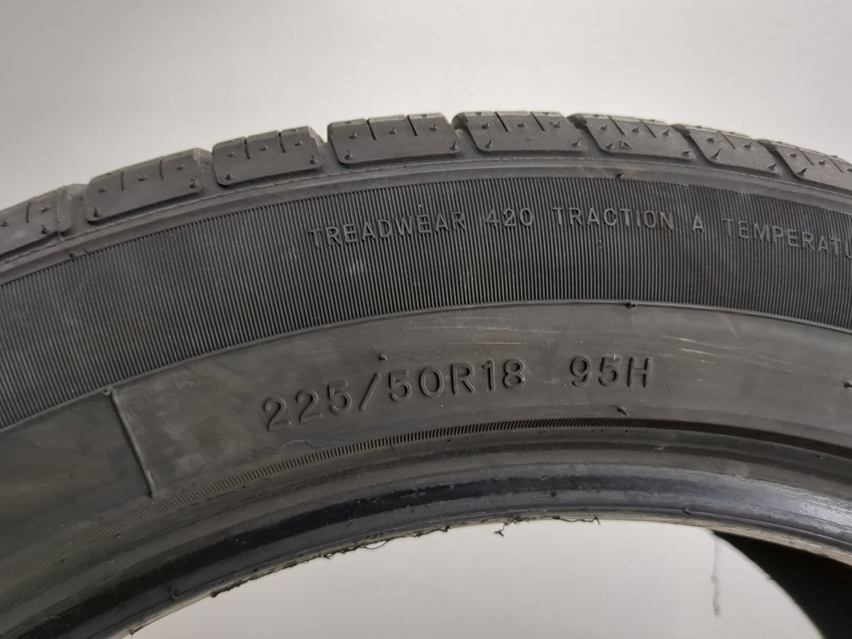 Used Tire 225/50R18 IRONHEAD REFLEX IHO1 95H - Tread Depth 8/32 - Oemusedautoparts1.com