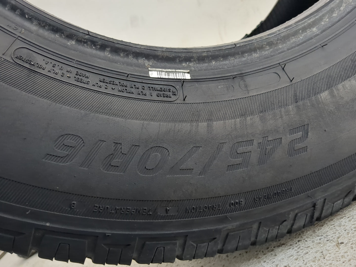 Used Tire 245/70R16 IRONMAN ALL COUNTRY HT 107T - Tread Depth 7/32 - Oemusedautoparts1.com