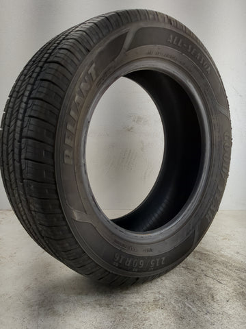 Used Tire 215/60R16 GOODYEAR RELIANT ALL SEASON 95V - Tread Depth 9.5/32 - Oemusedautoparts1.com