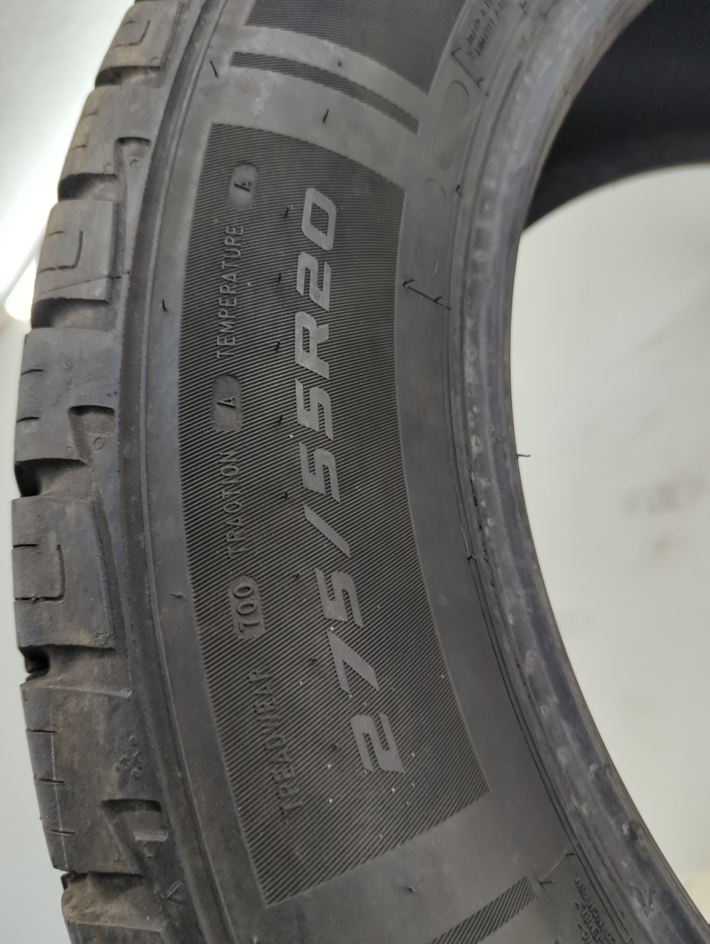 Used Tire 275/55R20 MASTERCRAFT COURSER QUEST 117H - Tread Depth 9.5/32 - Oemusedautoparts1.com