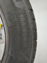 Used Tire 185/60R15 BRIDGESTONE WEATHERPEAK 84H - Tread Depth 9/32 - Oemusedautoparts1.com