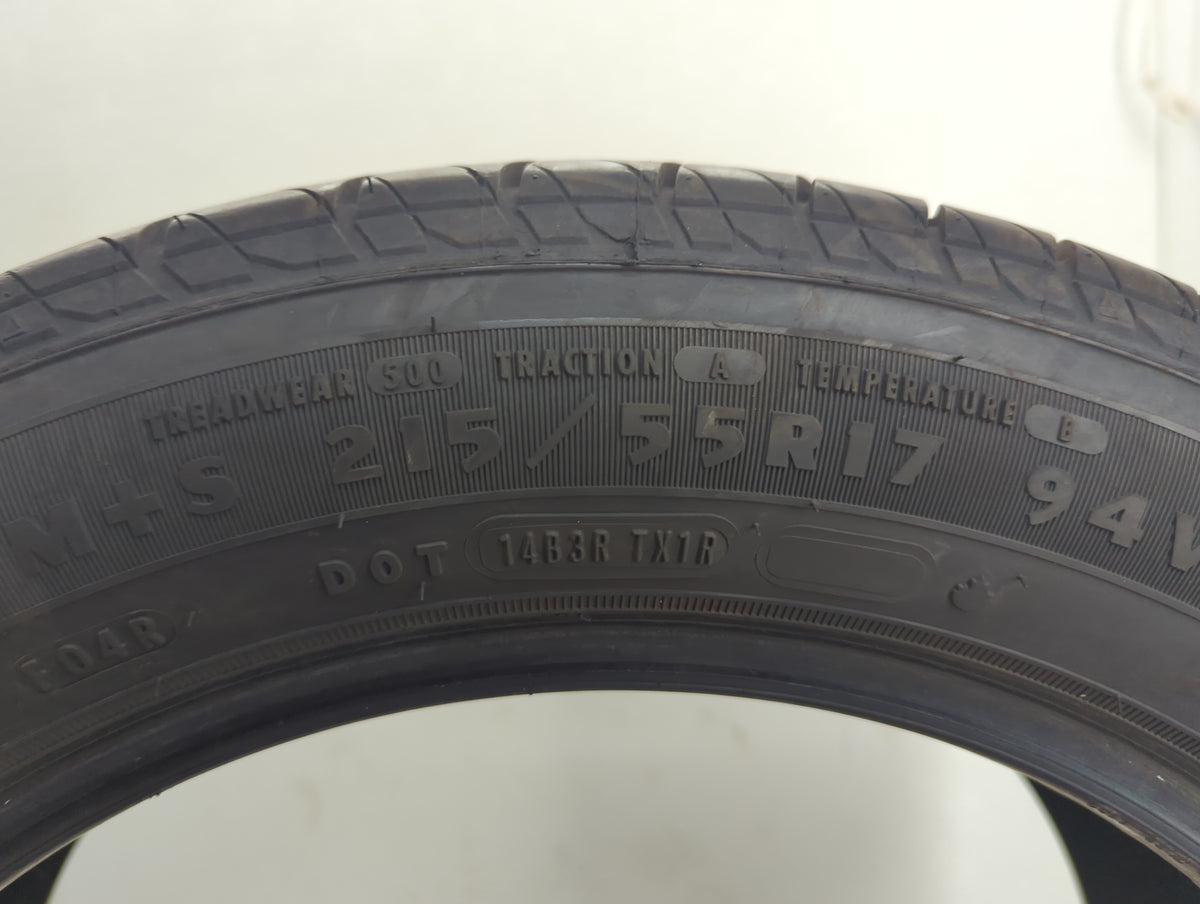 Used Tire 215/55R17 DOUGLAS TOURING A/S 94V - Tread Depth 7/32 - Oemusedautoparts1.com