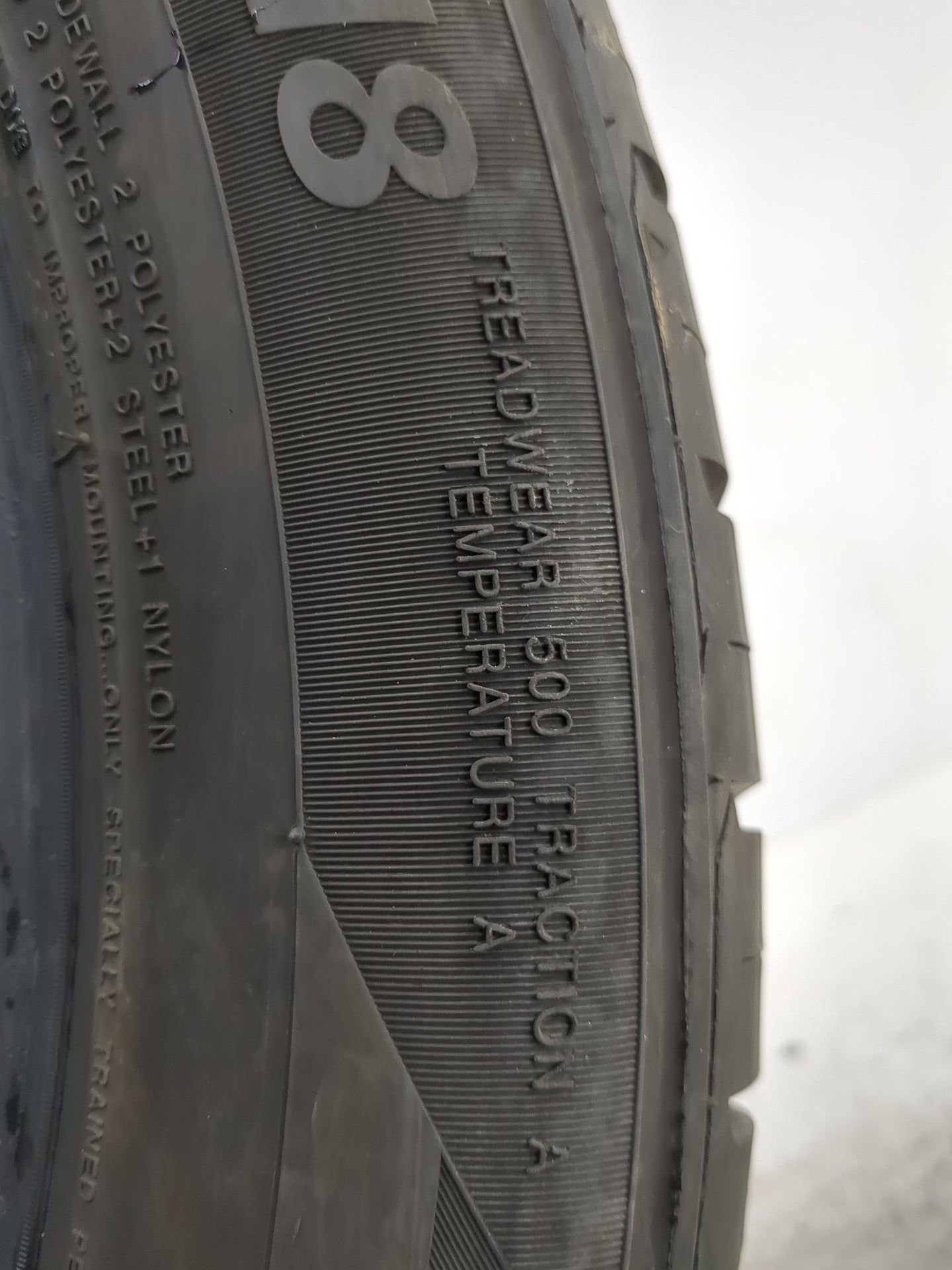 Used Tire 235/50R18 LIONHART LH-503 101W - Tread Depth 8/32 - Oemusedautoparts1.com