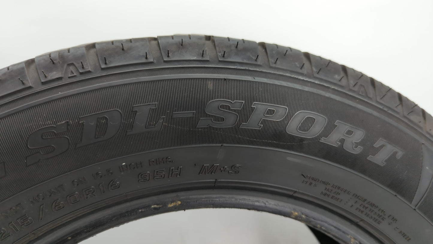 Used Tire 215/60R16 DORAL SDL-SPORT 95H All Season - Tread Depth 8/32 - Oemusedautoparts1.com