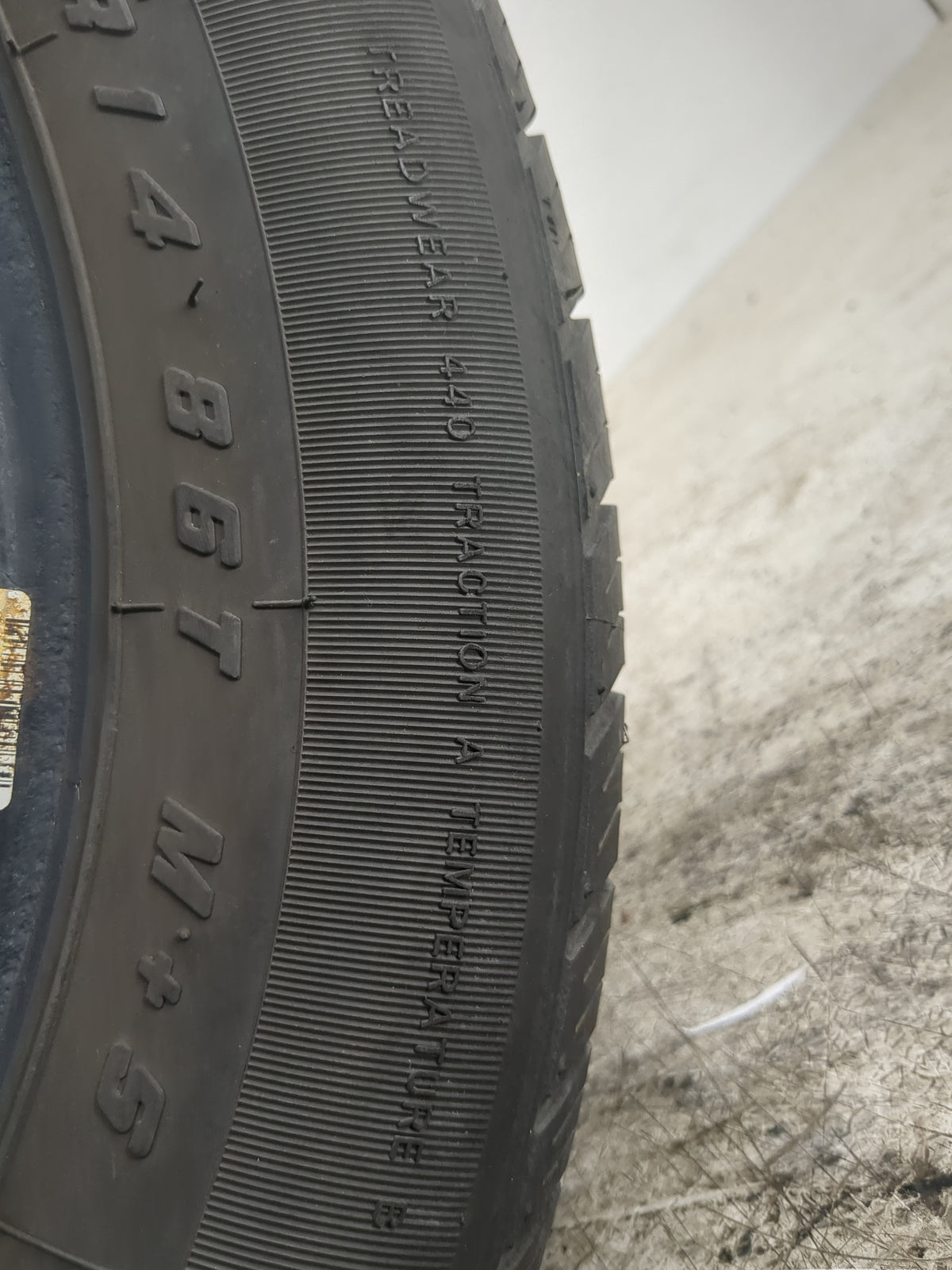 Used Tire 185/65R14 IRONMAN RADIAL RB-12 86T - Tread Depth 8/32 - Oemusedautoparts1.com