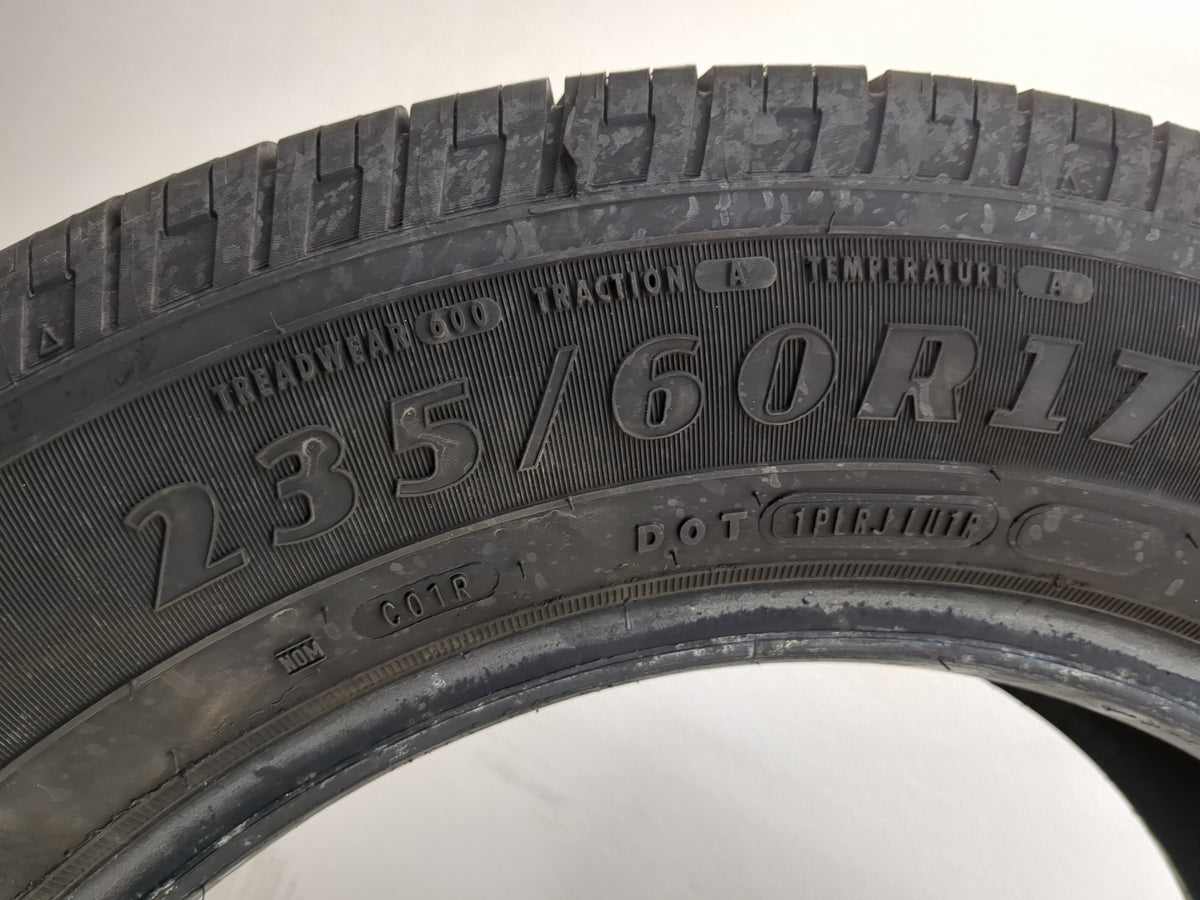 Used Tire 235/60R17 GOODYEAR RELIANT ALL SEASON 102H - Tread Depth 8/32 - Oemusedautoparts1.com