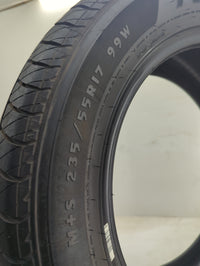Used Tire 235/55R17 DOUGLAS TOURING A/S 99W - Tread Depth 8/32 - Oemusedautoparts1.com