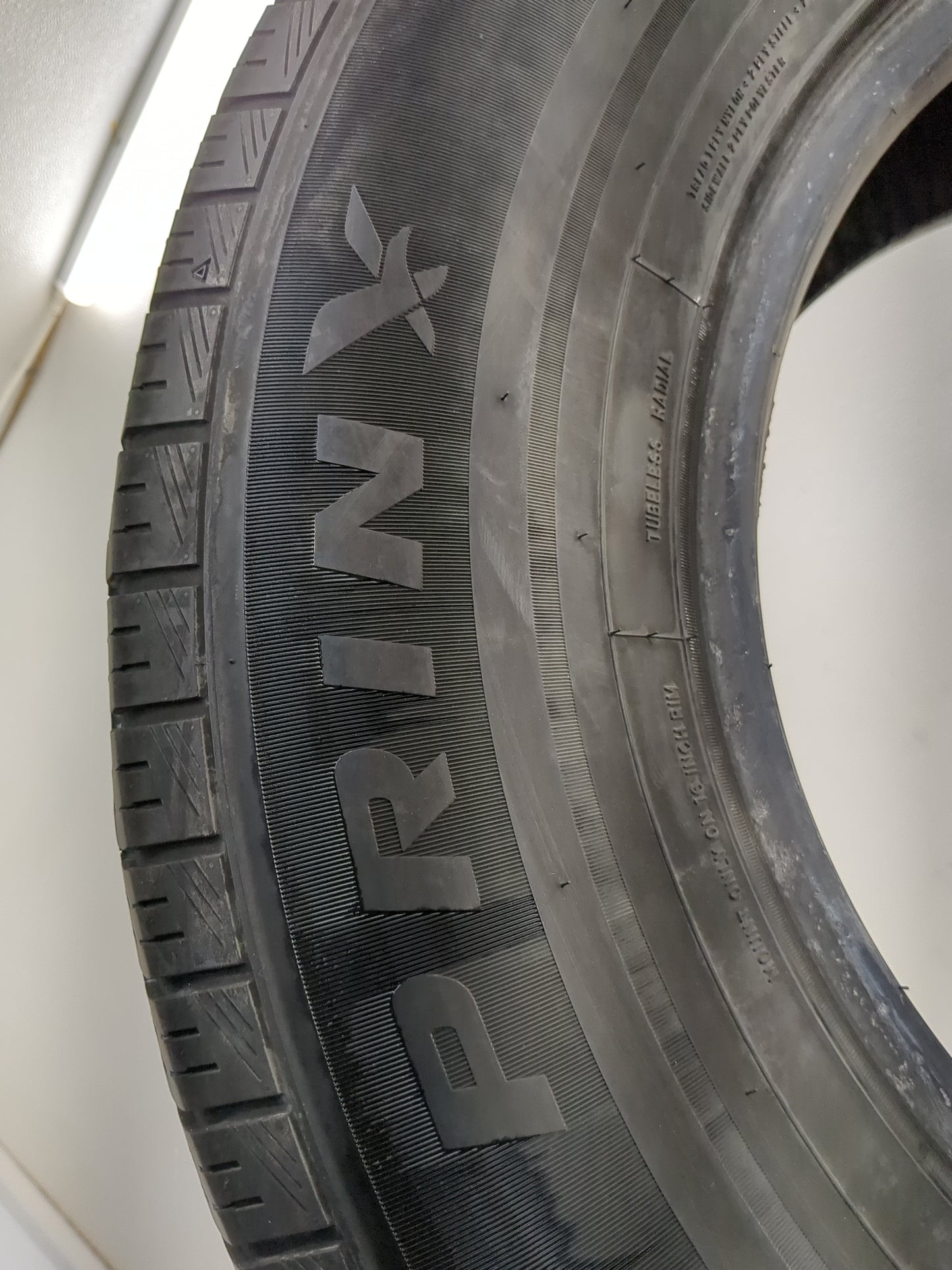 Used Tire 245/70R16 PRINX HICOUNTRY H/T HT2 107T - Tread Depth 8/32 - Oemusedautoparts1.com