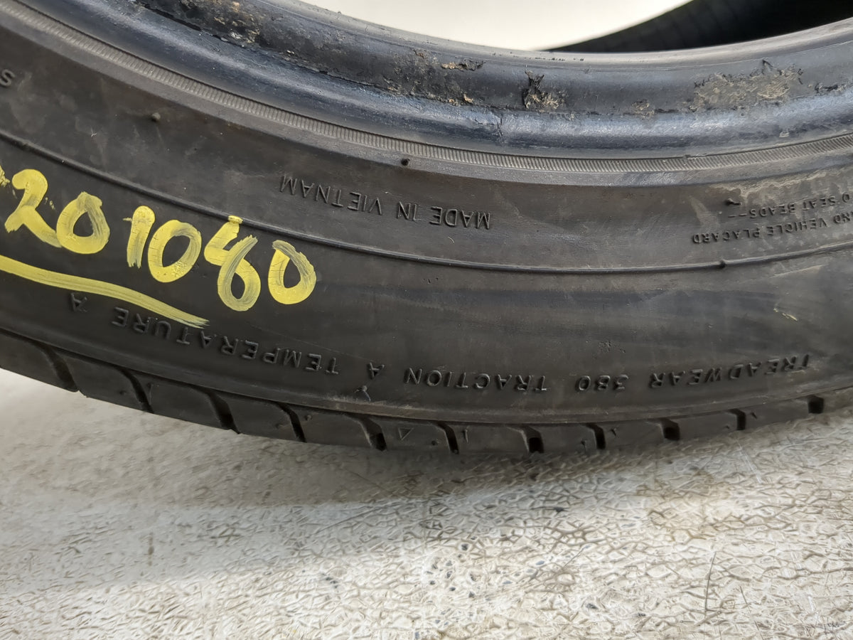 Used Tire 245/45R18 FUZION UHP SPORT A/S 100W - Tread Depth 8/32 - Oemusedautoparts1.com
