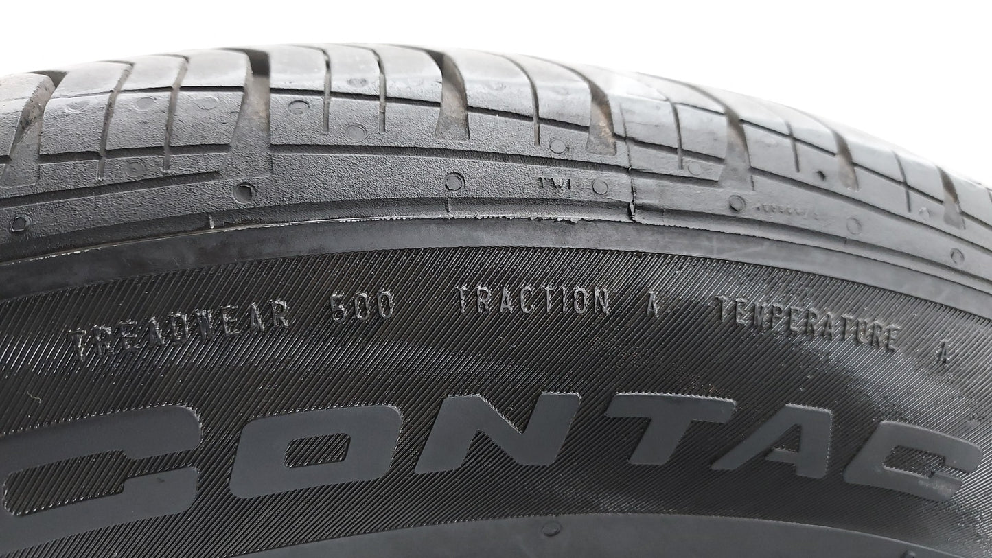 Used Tire 225/60R18 CONTINENTAL PROCONTACT TX 100H All Season - Tread Depth 9/32 - Oemusedautoparts1.com