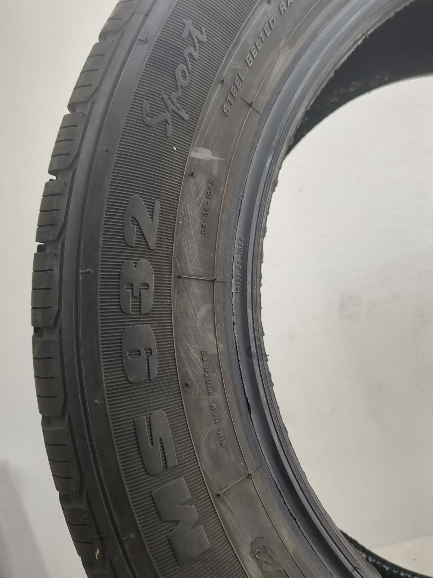 Used Tire 205/55R16 MILESTAR MS 932 SPORT 91V - Tread Depth 10/32 - Oemusedautoparts1.com