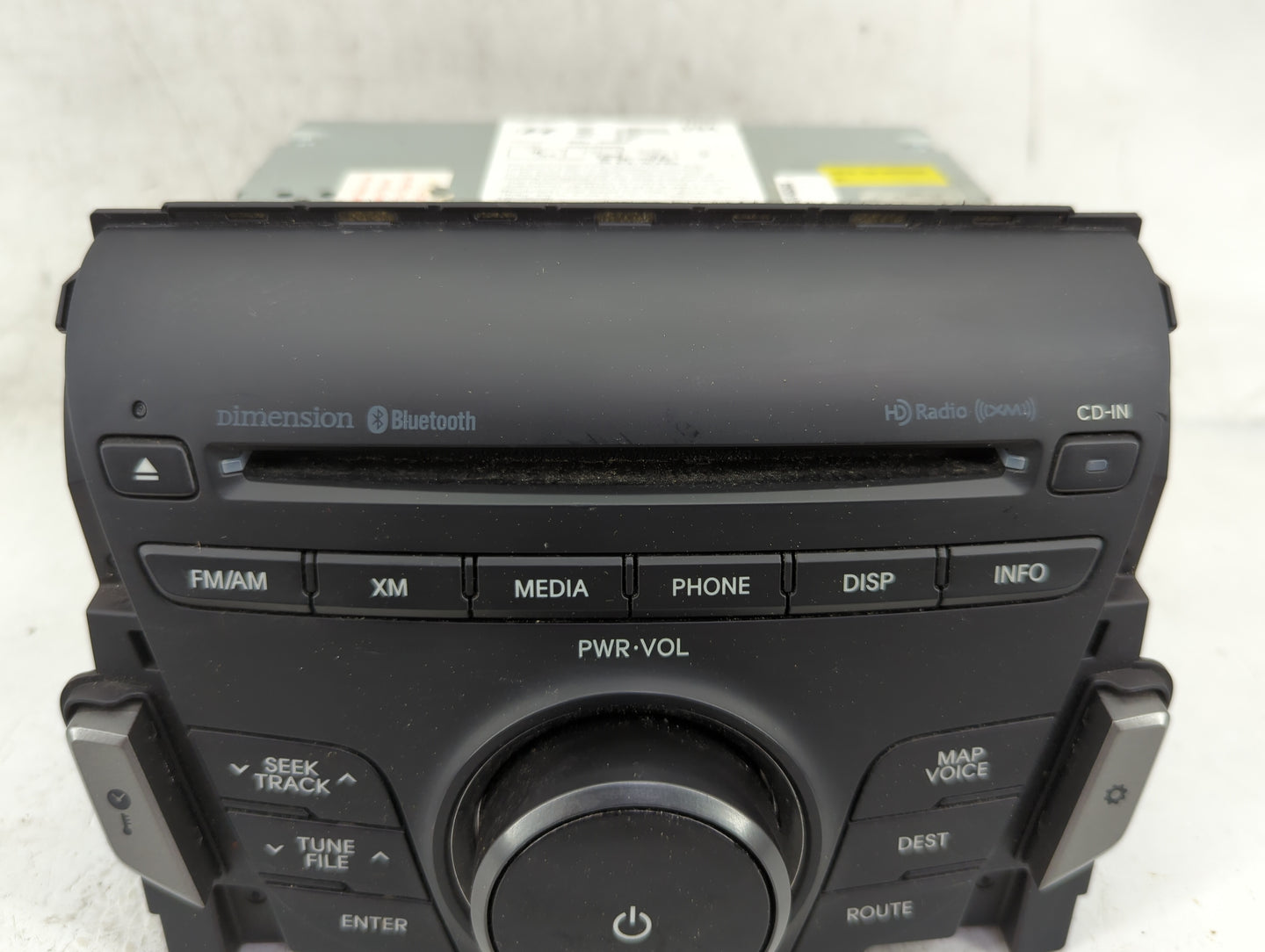 0 Radio AM FM Cd Player Receiver Replacement Fits Fits 212 2013 OEM Used Auto Parts - Oemusedautoparts1.com