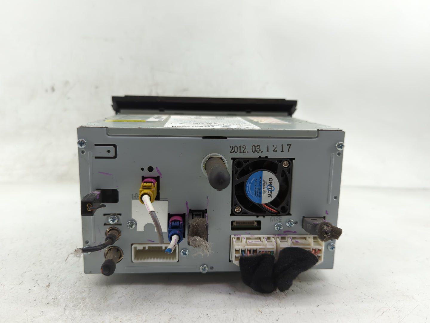 0 Radio AM FM Cd Player Receiver Replacement Fits Fits 212 2013 OEM Used Auto Parts - Oemusedautoparts1.com