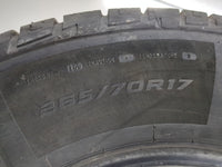 Used Tire 265/70R17 MASTERCRAFT COURSER QUEST 115T - Tread Depth 11/32 - Oemusedautoparts1.com