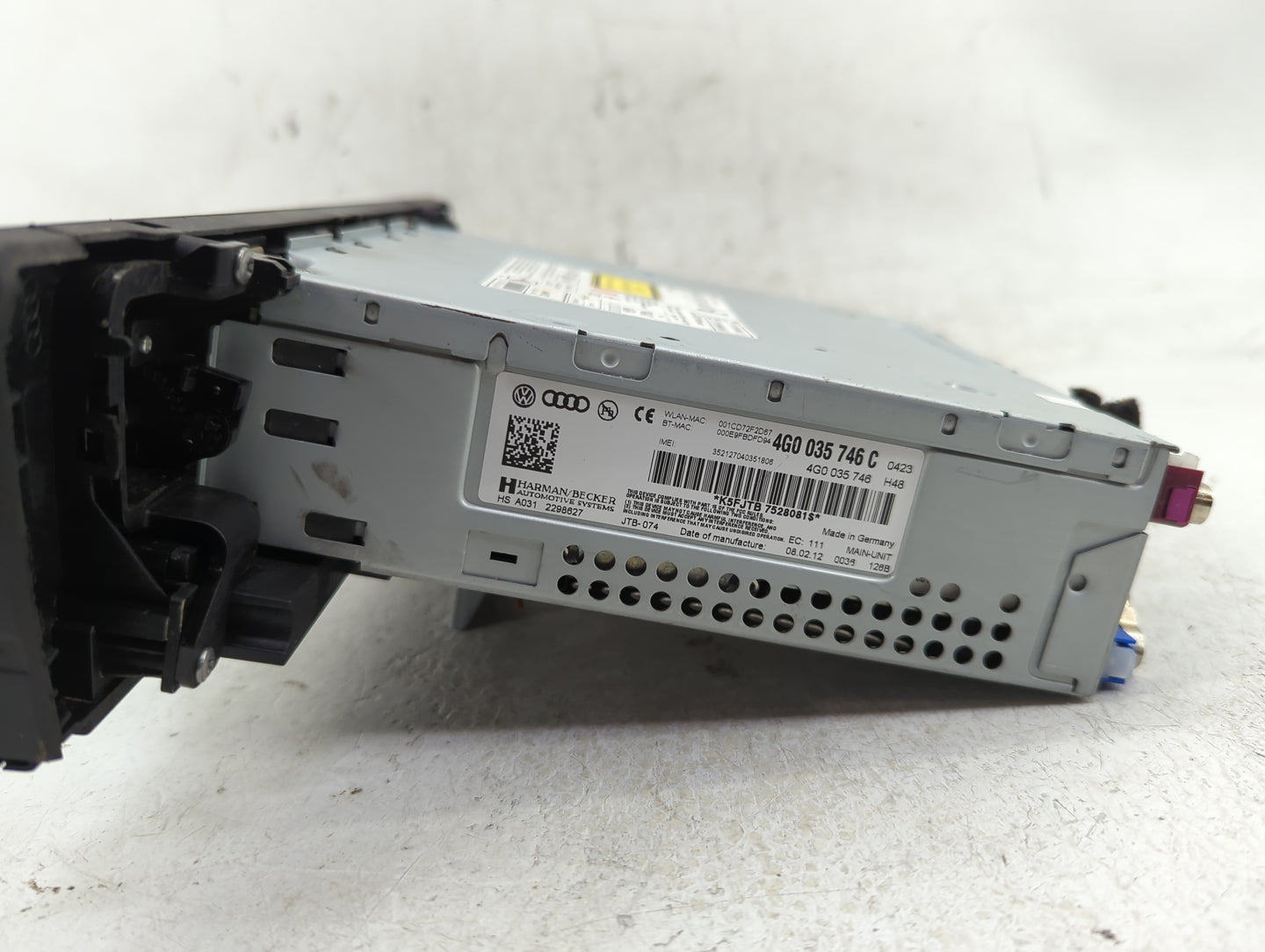 0 Radio AM FM Cd Player Receiver Replacement Fits OEM Used Auto Parts - Oemusedautoparts1.com