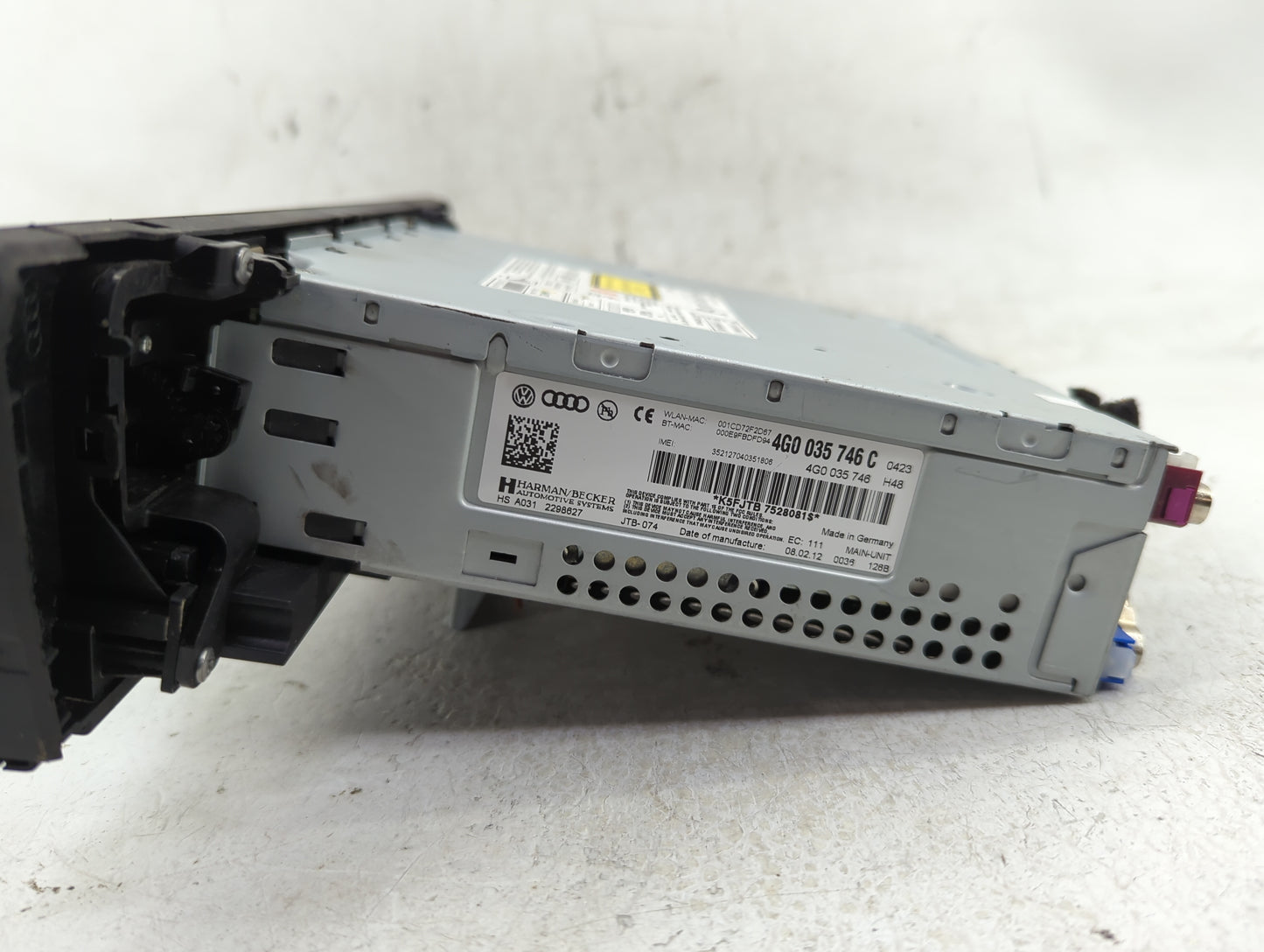 0 Radio AM FM Cd Player Receiver Replacement Fits OEM Used Auto Parts - Oemusedautoparts1.com