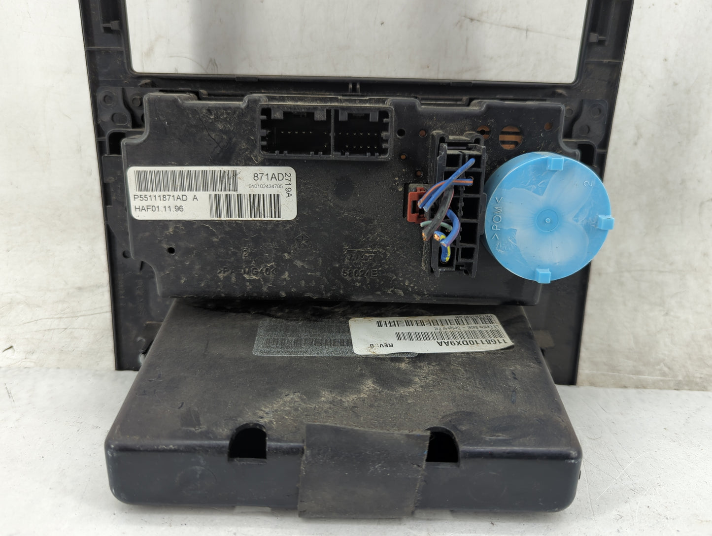 0 Climate Control Module Temperature AC/Heater Replacement Fits Fits 208 2009 2010 OEM Used Auto Parts - Oemusedautoparts1.c