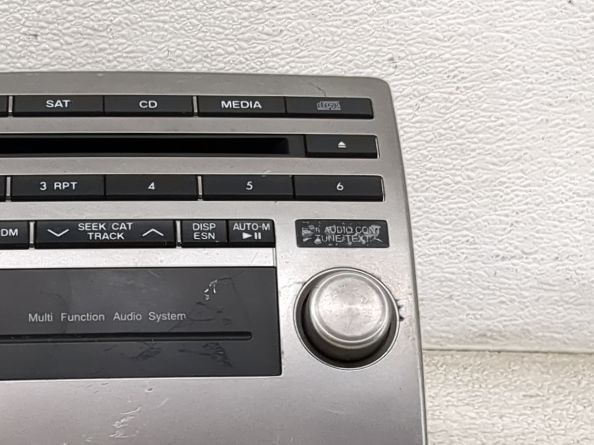 0 Radio AM FM Cd Player Receiver Replacement Fits Fits 208 2009 2010 OEM Used Auto Parts - Oemusedautoparts1.com