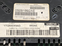0 Instrument Cluster Speedometer Gauges Miles: Fits OEM Used Auto Parts - Oemusedautoparts1.com