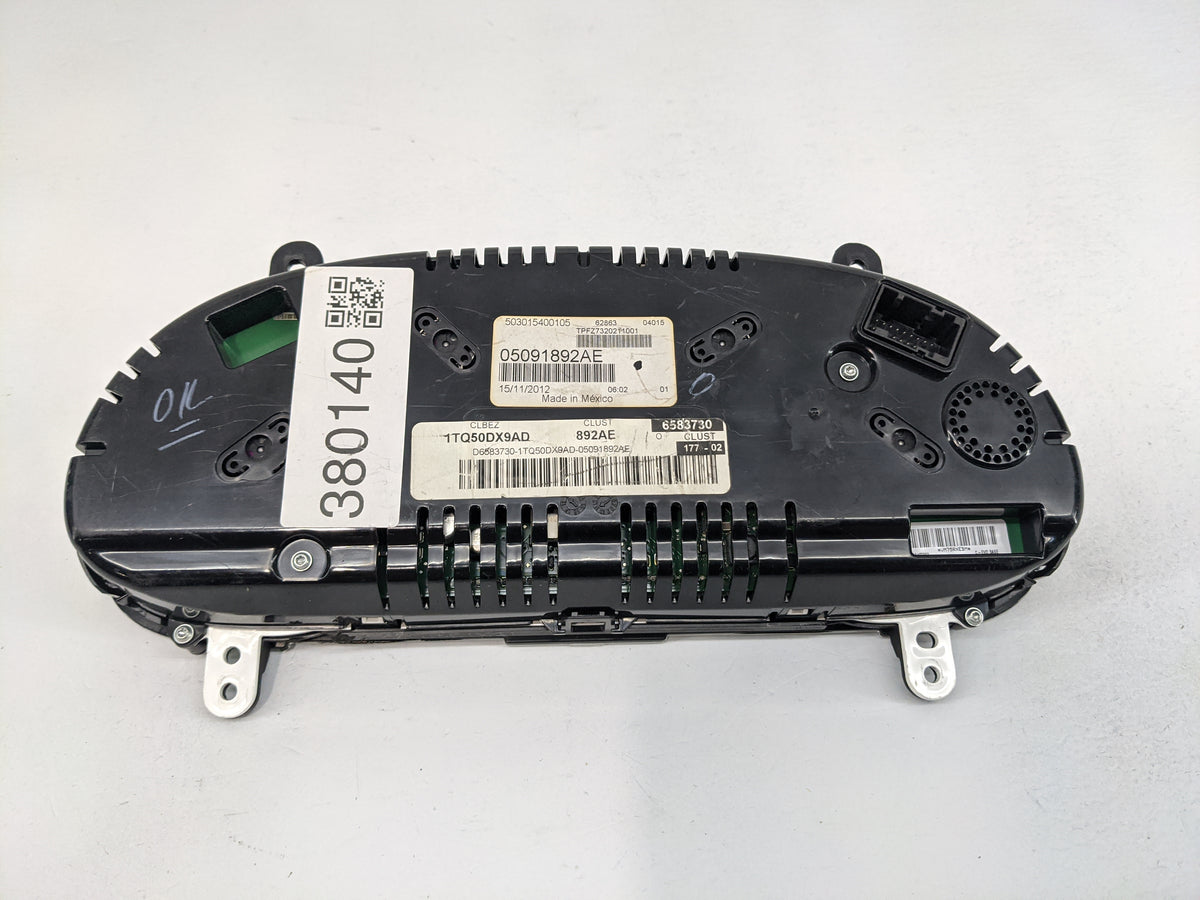 0 Instrument Cluster Speedometer Gauges Miles: Fits OEM Used Auto Parts - Oemusedautoparts1.com